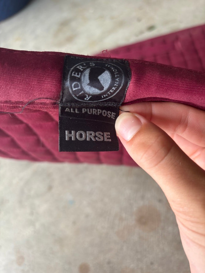 Other Rider’s international contour all-purpose saddle pad (3)