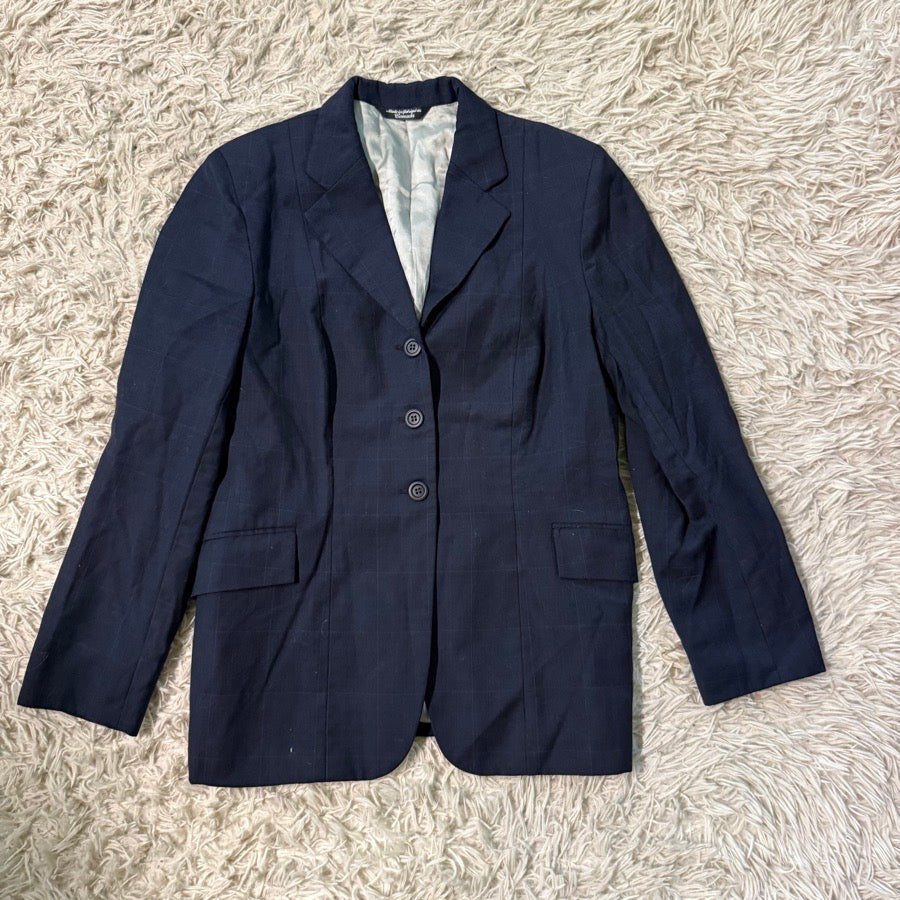 Other Women’s Size 16R Navy The Elite Horseback Riding Show Coat. Small hole in back.