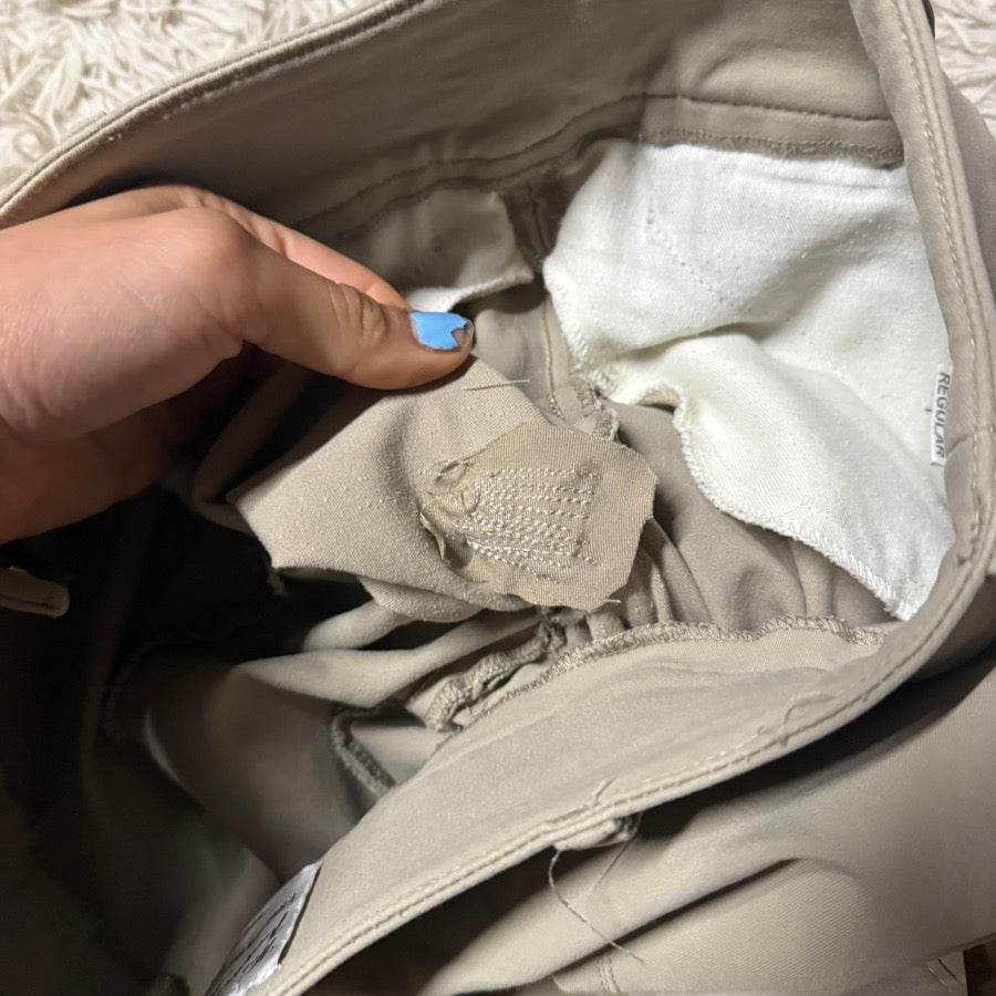 Women’s Size 28 Tan Tailored Sportsman Knee Patch Horseback Riding Breeches