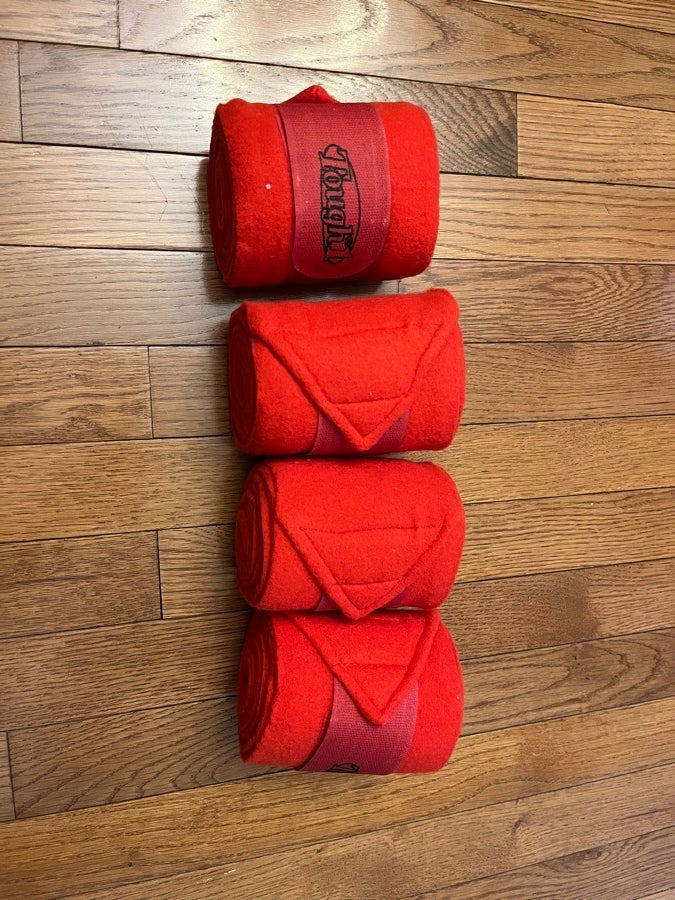 New tough 1 red polo wraps
