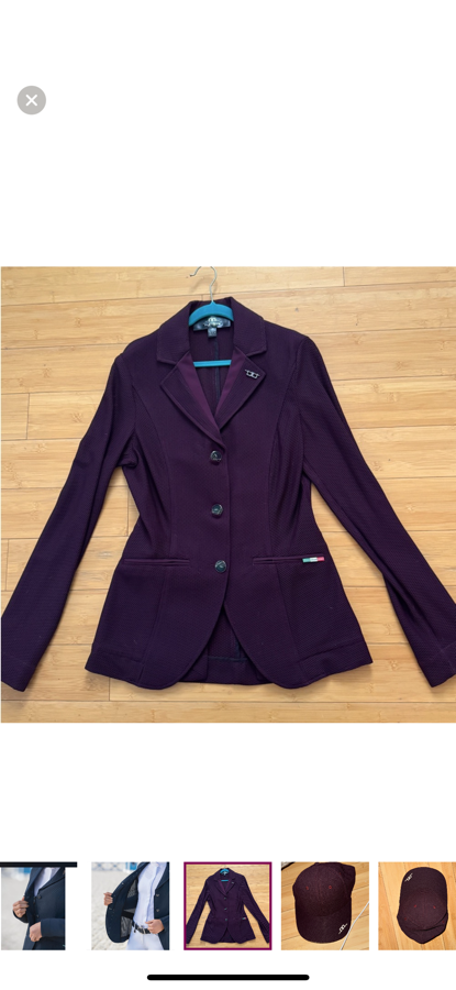 AA PLATINUM MOTION LIGHT AA moonlight show  jacket sz xxs (2)