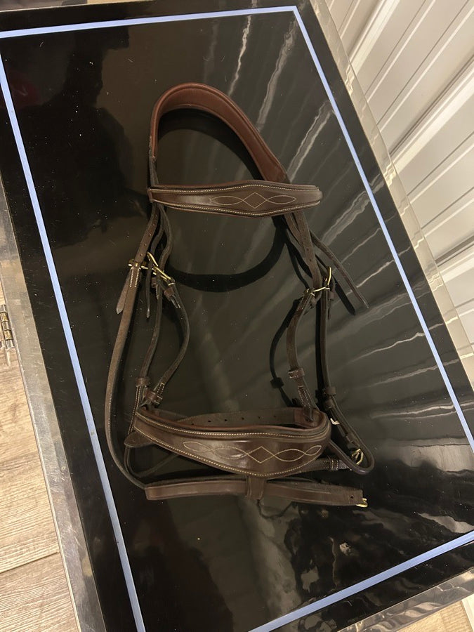 DY'ON Dy’on Anatomic Flash Noseband Cob Bridle (2)