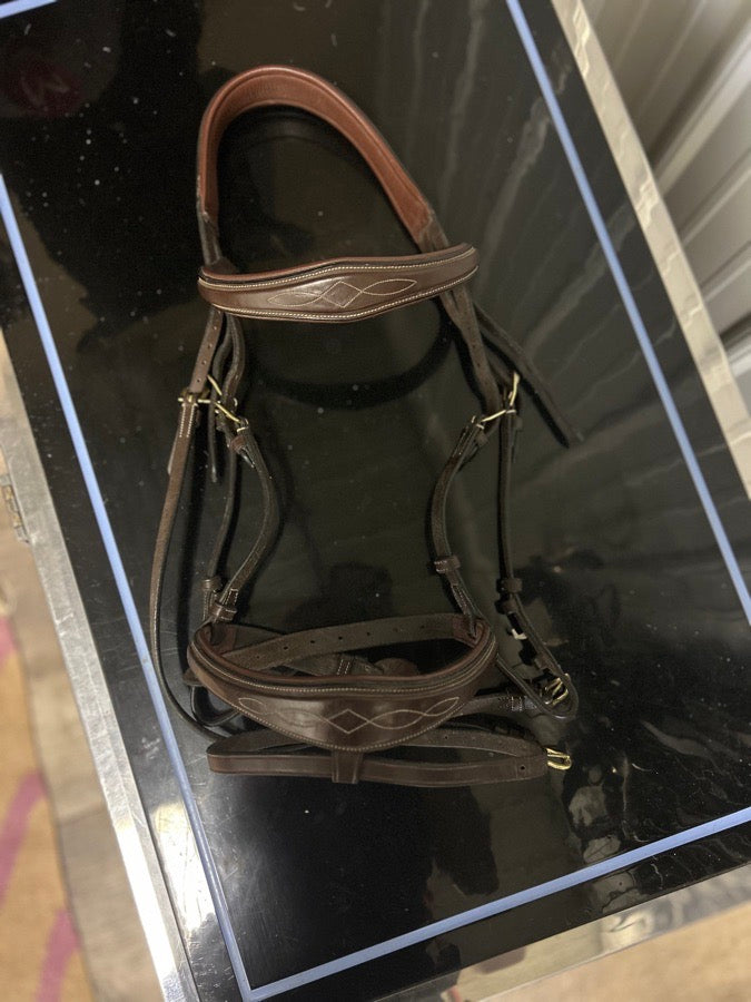 DY'ON Dy’on Anatomic Flash Noseband Cob Bridle