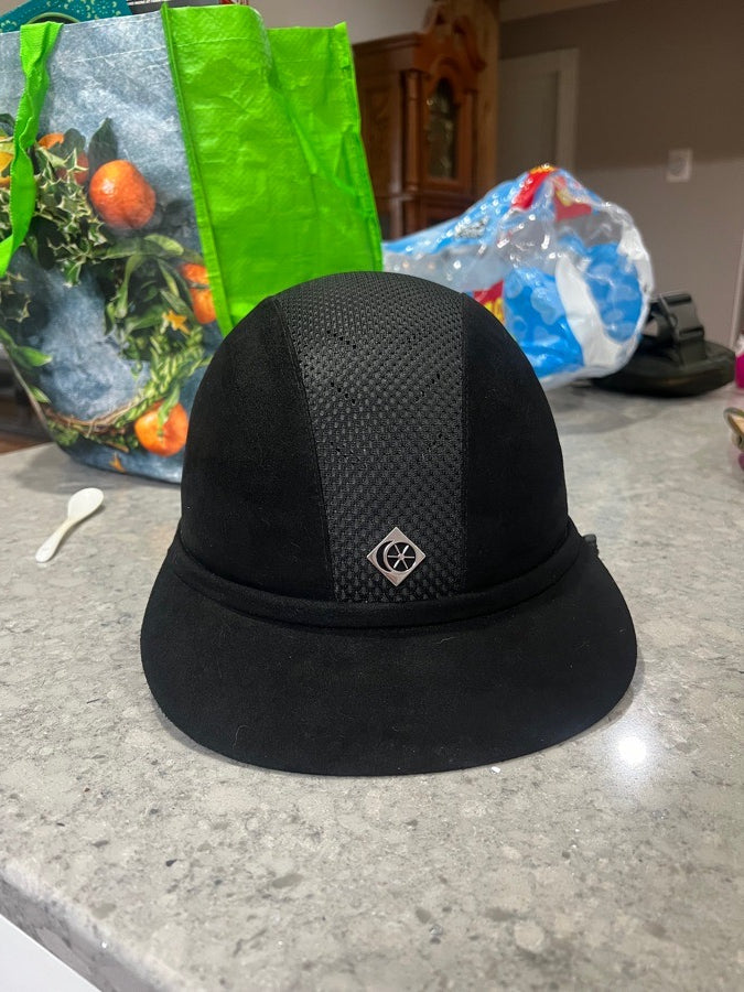 Charles Owen wide brim helmet