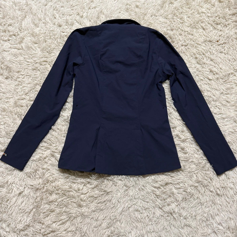 Women’s Medium Navy Kerrits Horseback Riding Show Coat. Good Condition.