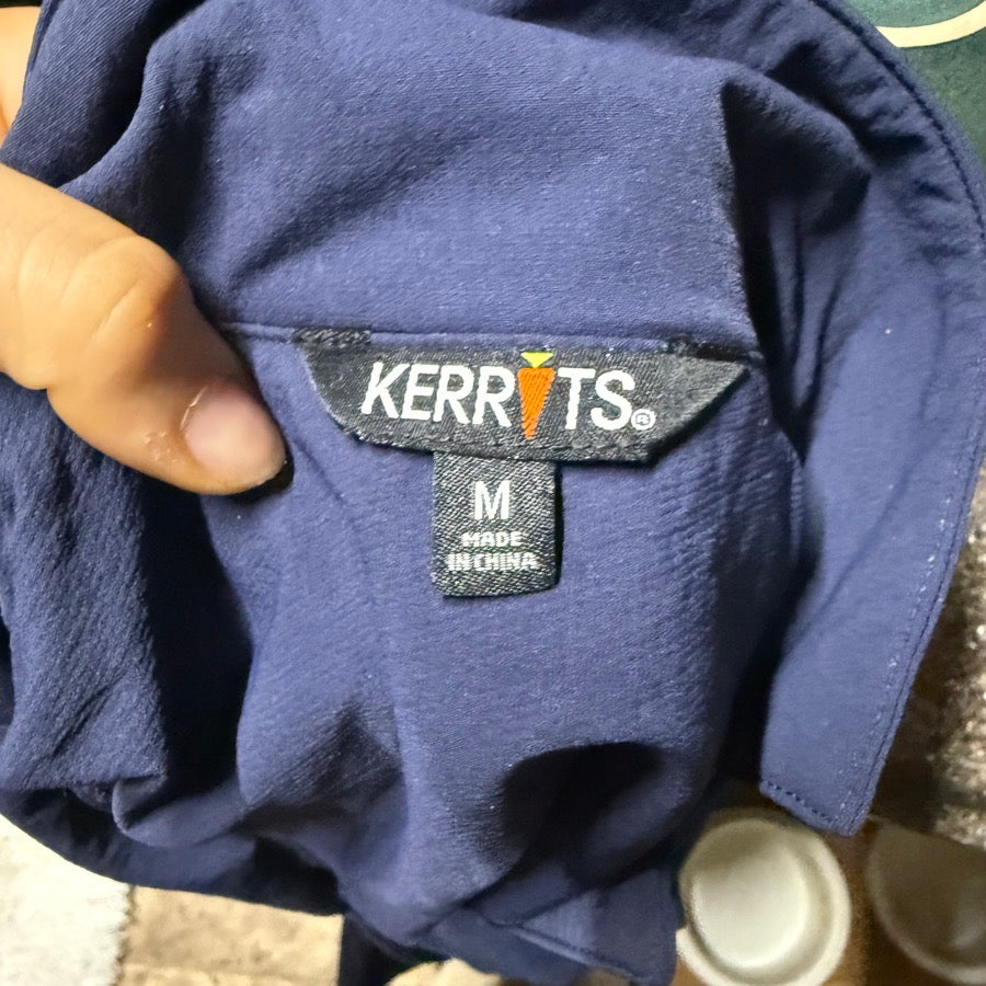 Women’s Medium Navy Kerrits Horseback Riding Show Coat. Good Condition.