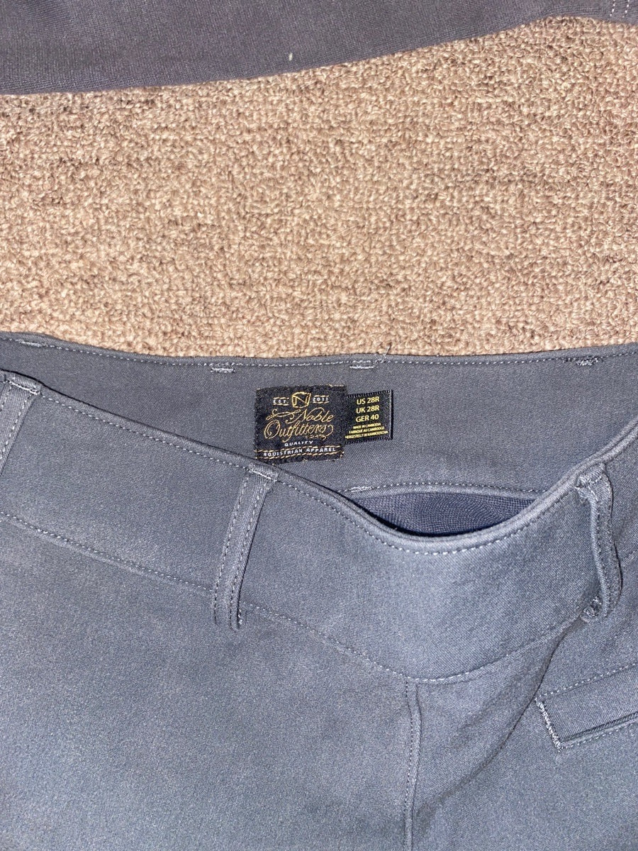 Noble Outfitters Gray Schooling Breeches