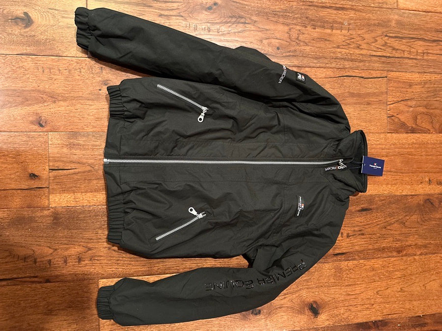 Premier Equine Pro Rider Waterproof Riding Jacket - Black XS