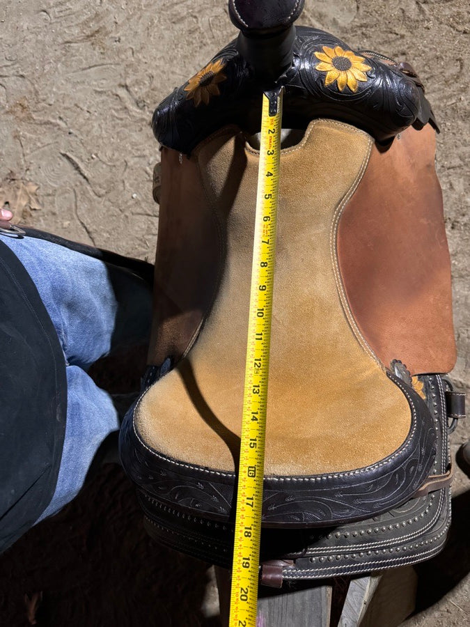 *😅 I DON'T KNOW Sunflower Trail Saddle + Breast Collar (2)