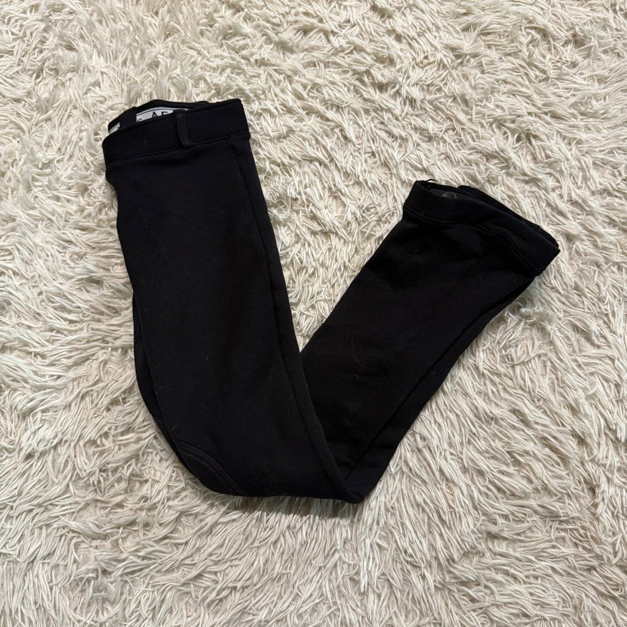 Child’s Black Alympic Equestrian Knee Patch Horseback Riding Jodhpurs. Good Cond