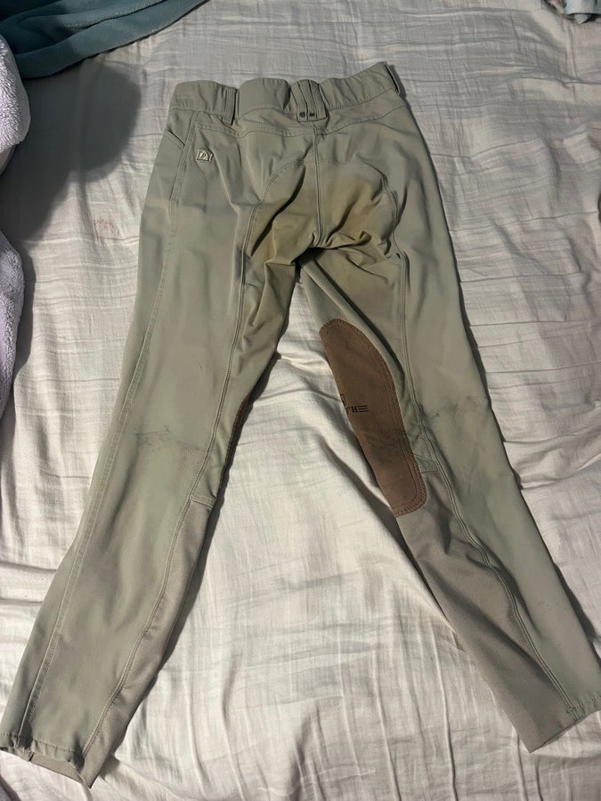 Romfh Tan Knee Patch Breeches