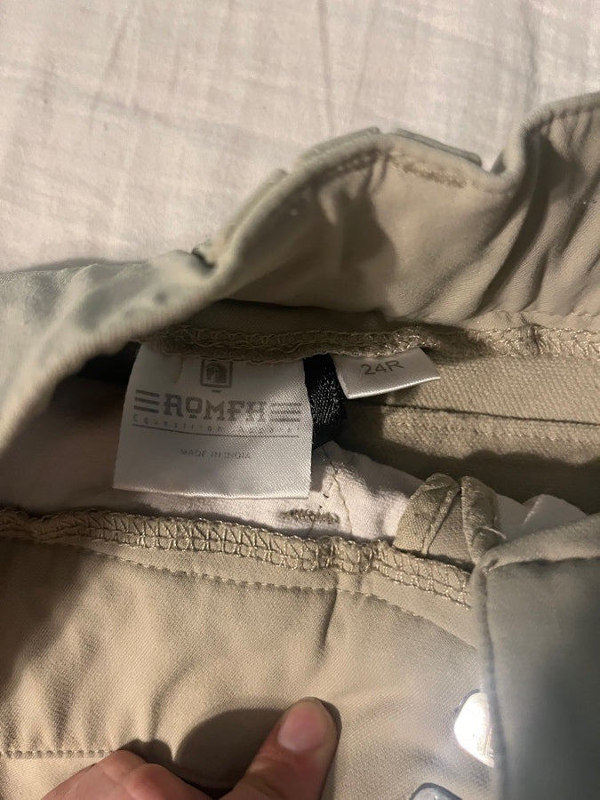 Romfh Tan Knee Patch Breeches