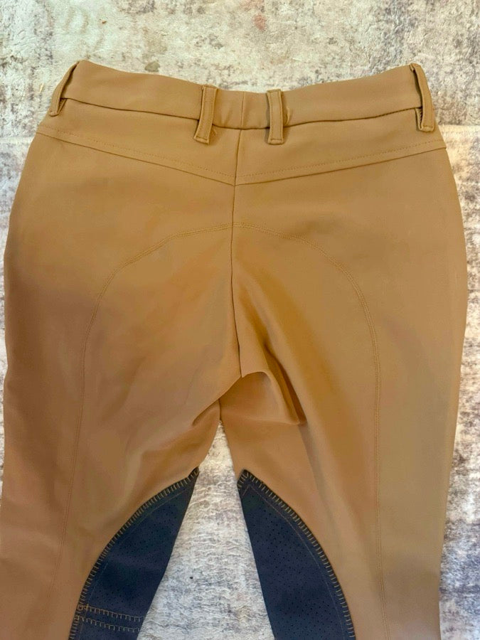NWOT Cavalleria Toscana suede knee patch breeches
