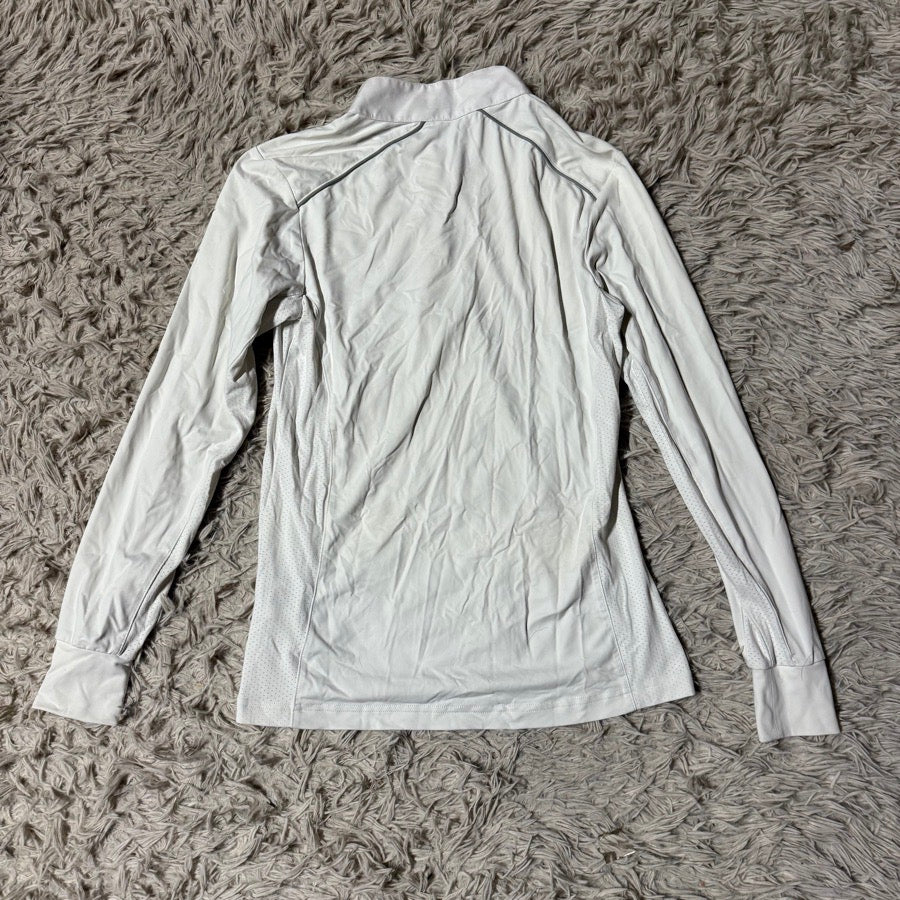 SCHOCKEMOHLE Women’s Small White Schockemohle Long Sleeve Horseback Riding Show Shirt (4)