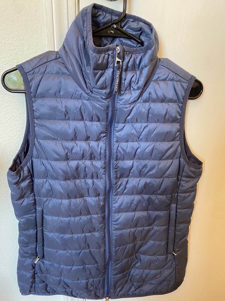 PS of Sweden Navy Puffer Vest (Size S)