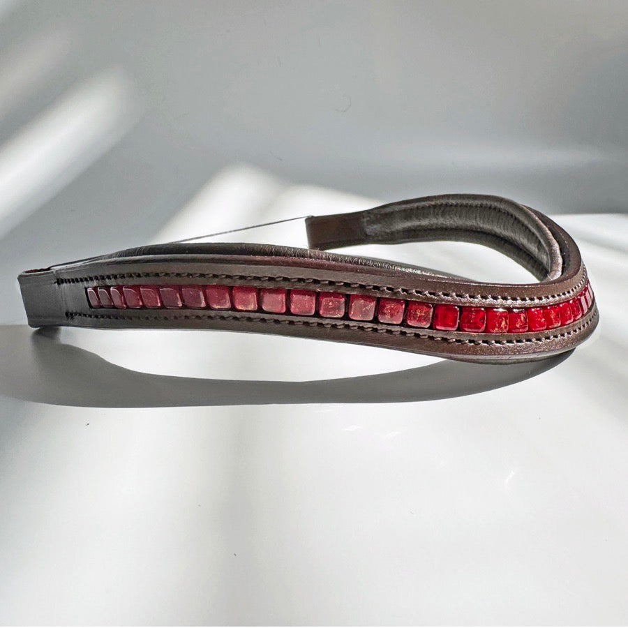 OTHER Red Bling Browband (5)