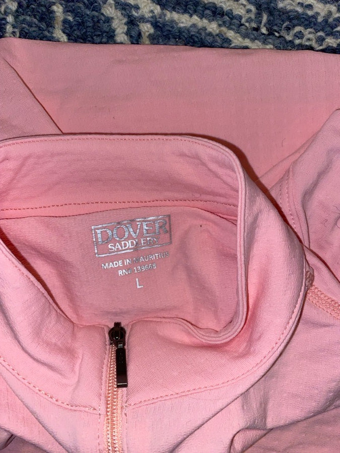 DOVER SADDLERY Dover Girls Cool Blast Pink Shirt🎀🎀 (2)