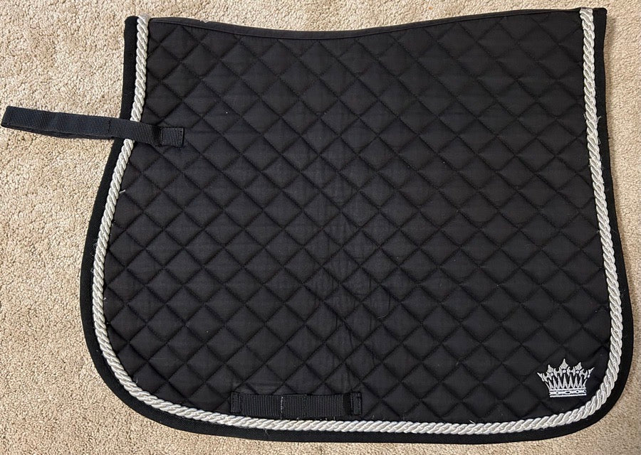 HORZE Horze Black Saddle Pad
