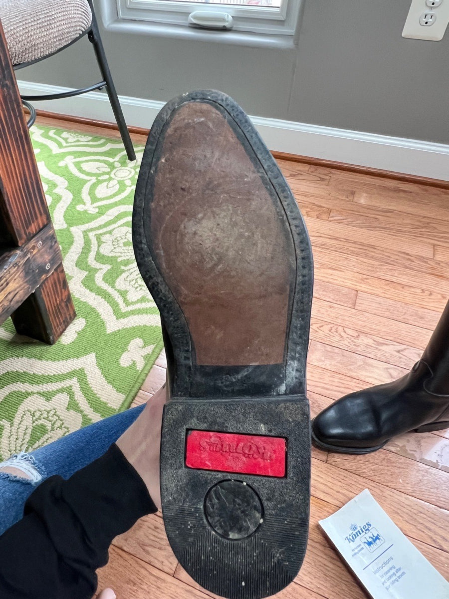 Konigs tall dress boot 8.5