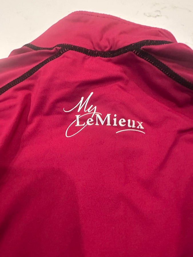 LEMIEUX Le Mieux Equestrian / Horseback Riding Long Sleeve Shirt XS (Color: Mulberry) (5)