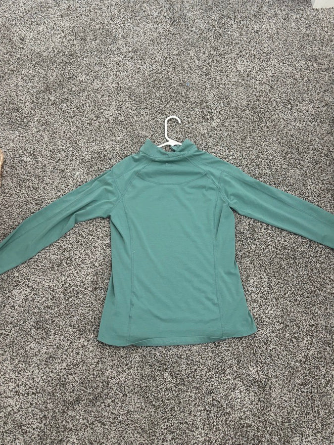RIDING SPORT Riding Sport Light Green Quater Zip Shirt (2)