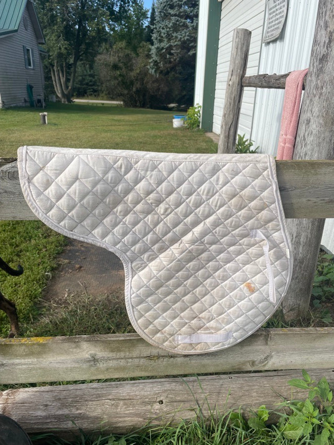 OTHER Shaped English saddle pad (2)