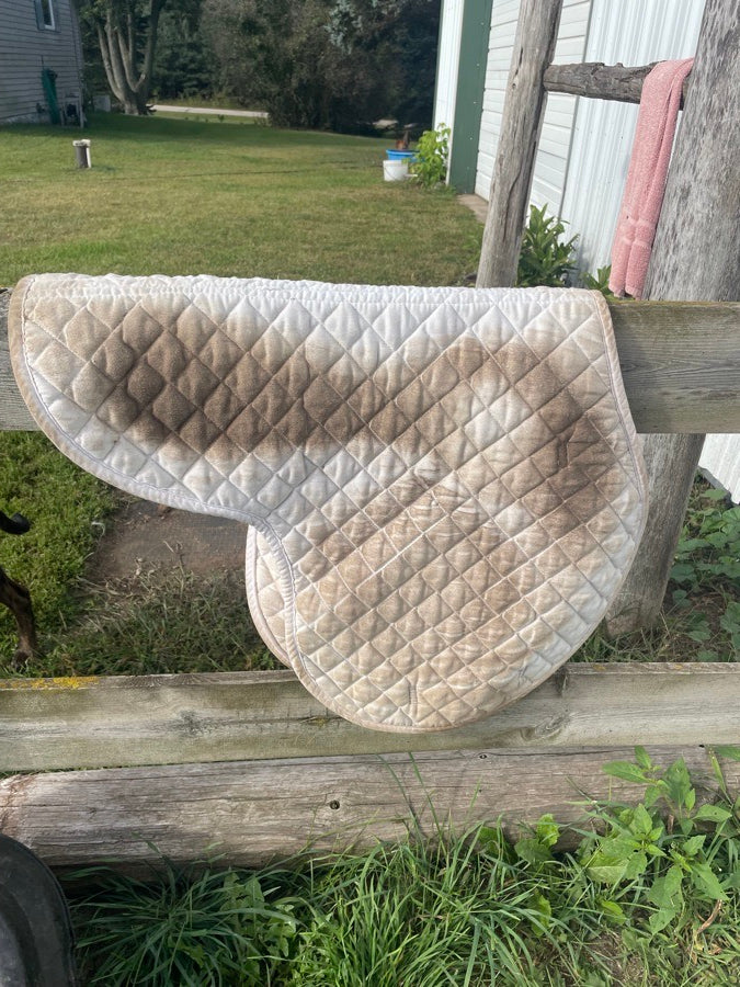 OTHER Shaped English saddle pad (3)