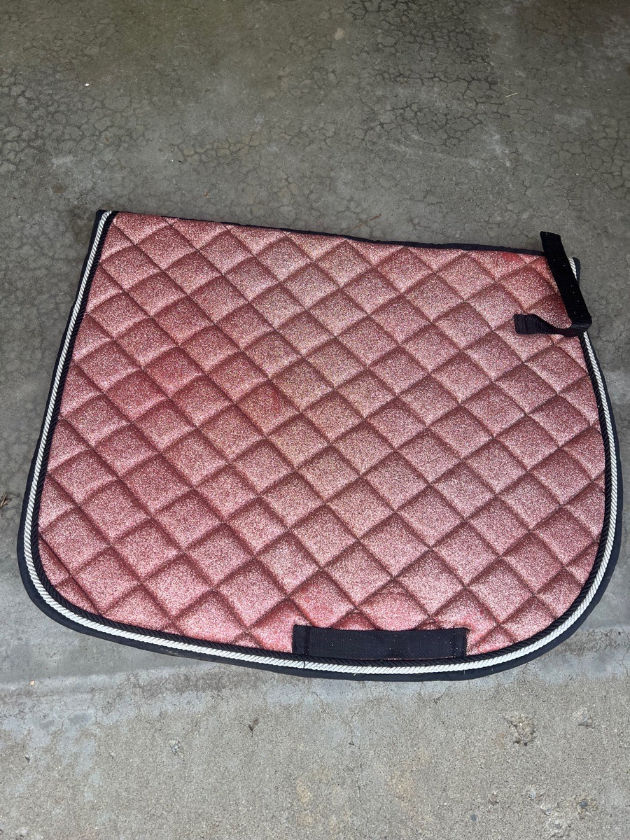 Lift Sports Glittery Shine Saddle Pad Set
