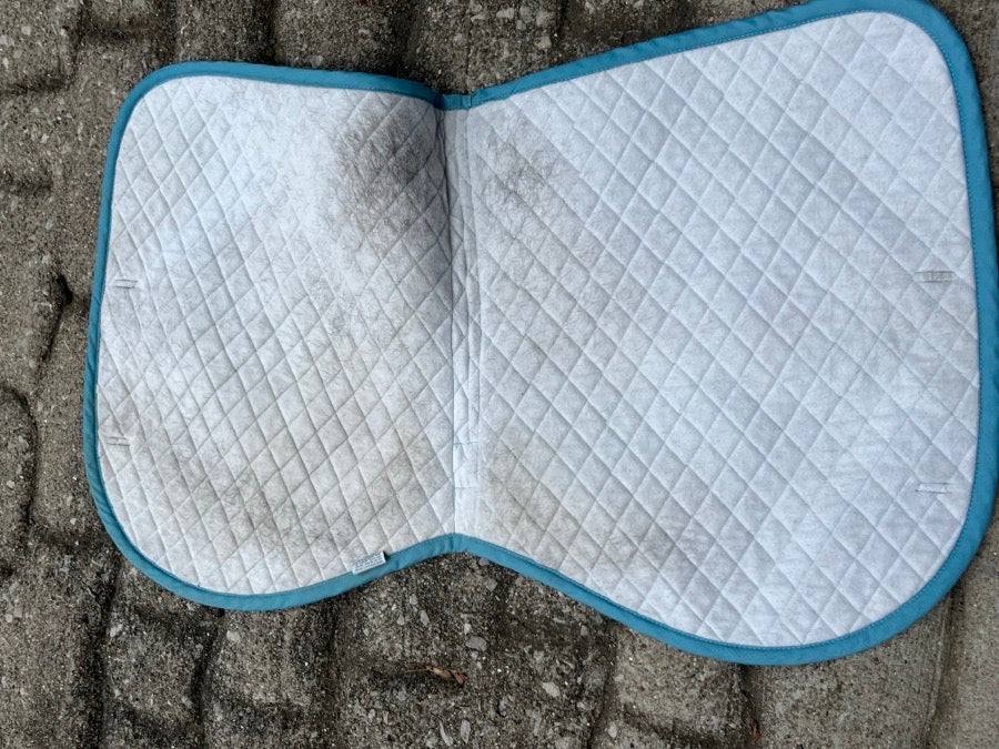 TUFFRIDER teal tuffrider pony saddle pad (4)