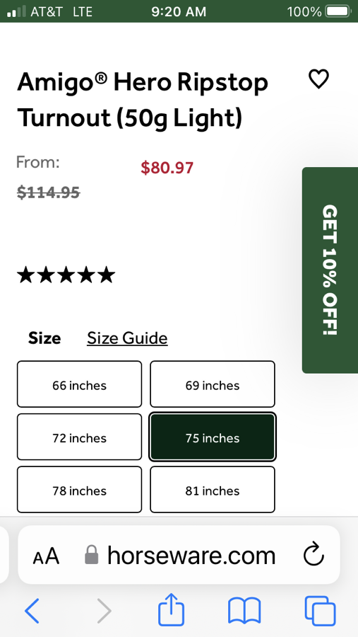 Amigo-Turn-out Sheet-75”-Fig/Silver