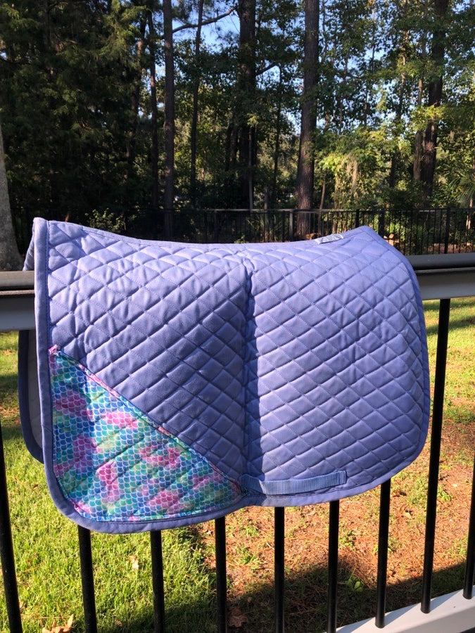 TUFFRIDER Custom Mermaid Saddle Pad (4)