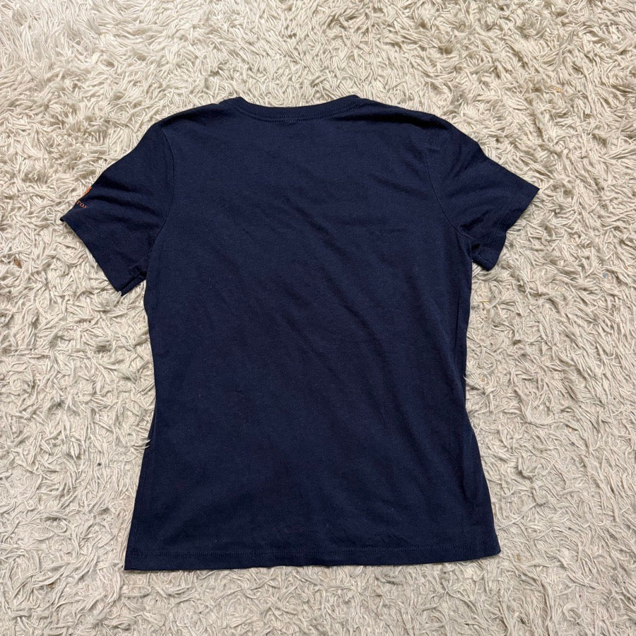 Other Women’s Small Navy Oughton “Horses Go With Everything” Horseback Riding T-Shirt (3)