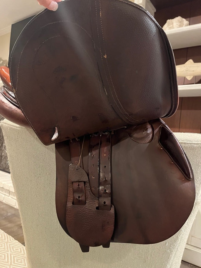 Antares Full Buffalo Saddle 16.5