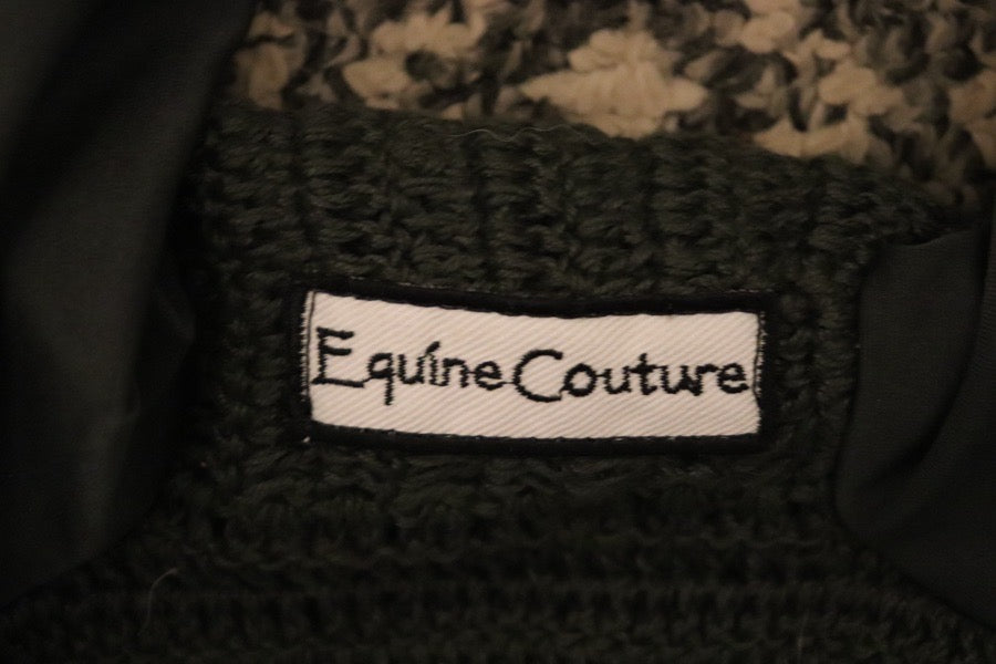 Equine Couture Fly Bonnet Green