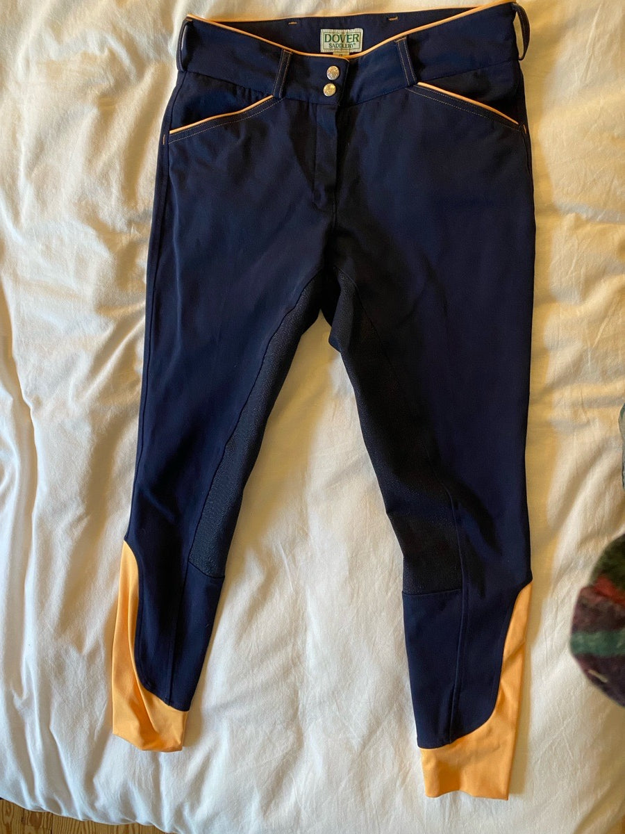 Dover Wellesley Full Seat Breeches - size 28