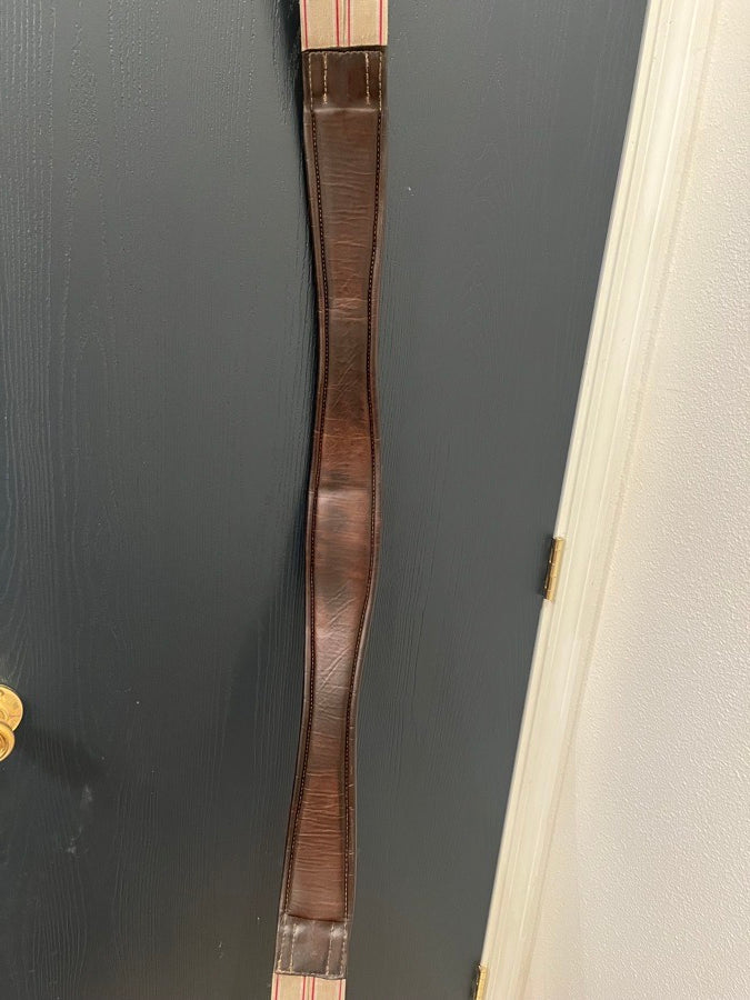 Other M Toulouse Contour Shaped Padded Leather Girth (6)