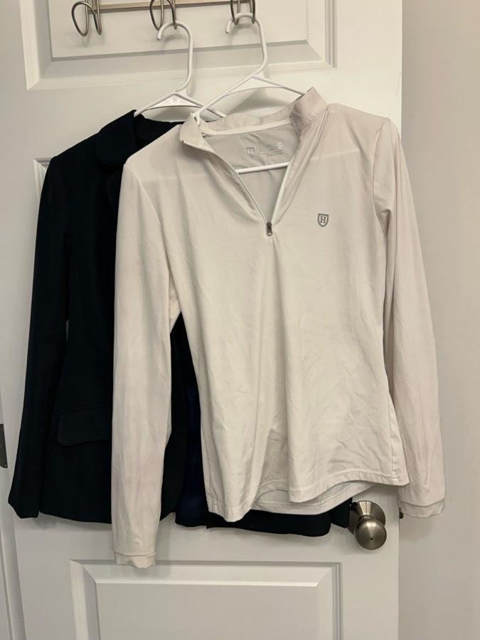 Ariat show jacket + Harrison Howard show shirt