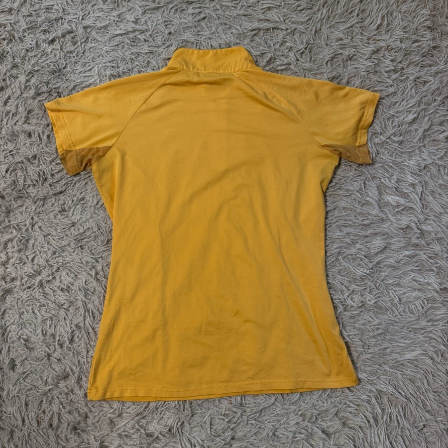 SMARTPAK Women’s Medium Yellow Smartpak Short Sleeve Horseback Riding Sunshirt (5)