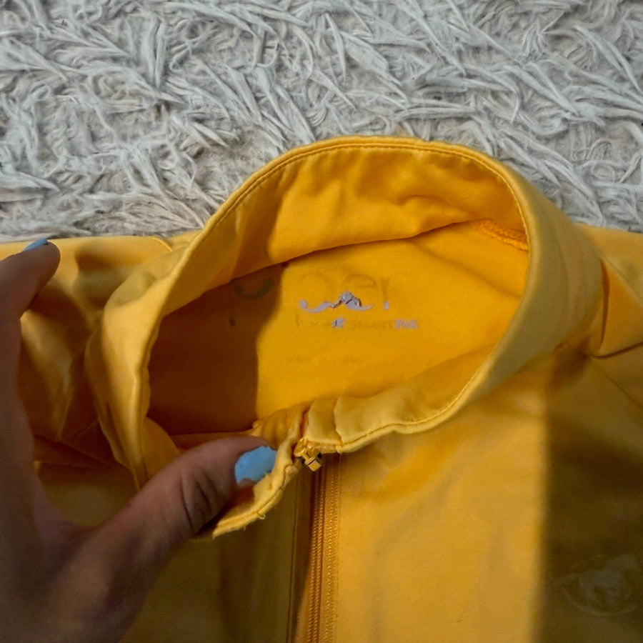 SMARTPAK Women’s Medium Yellow Smartpak Short Sleeve Horseback Riding Sunshirt (4)