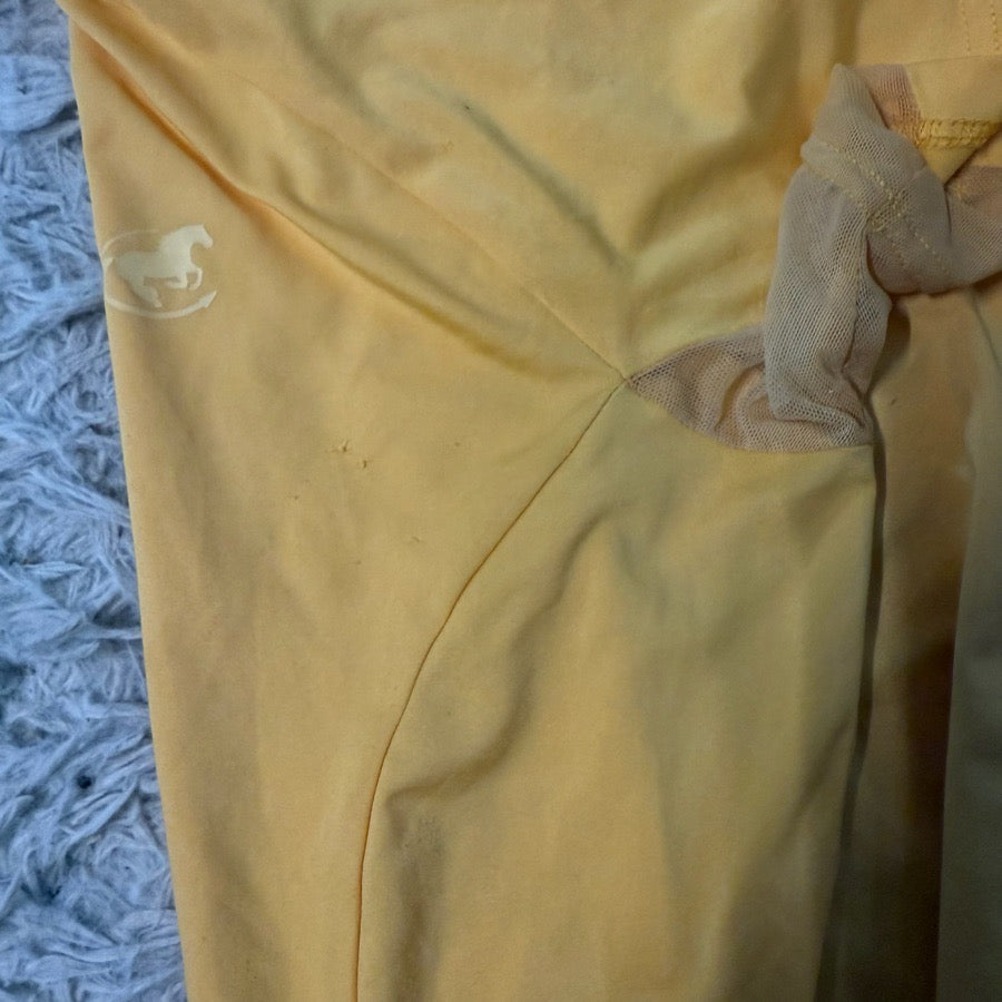 SMARTPAK Women’s Medium Yellow Smartpak Short Sleeve Horseback Riding Sunshirt (3)