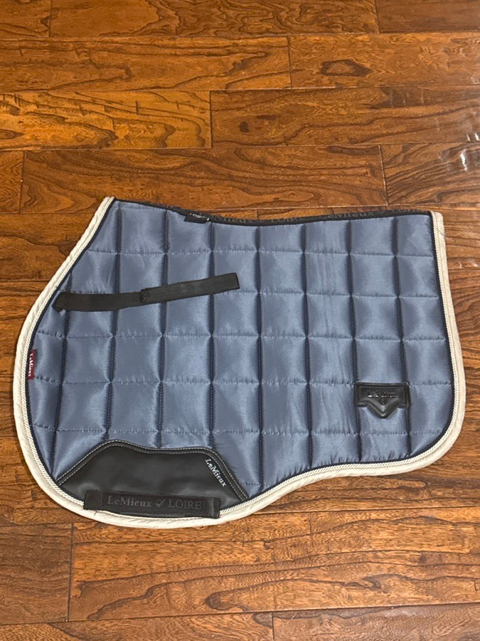LEMIEUX dusk blue Lemieux Loire classic gp square saddle pad