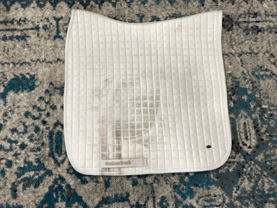 BACK ON TRACK Back on Track Dressage Saddle Pad White