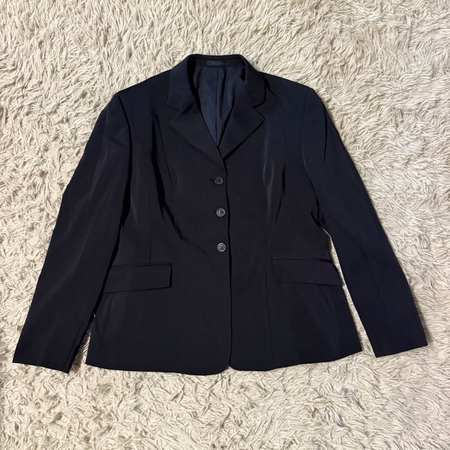 RJ CLASSICS Women’s Size 14S Navy RJ Classics Xtreme Horseback Riding Show Coat. Good Cond.