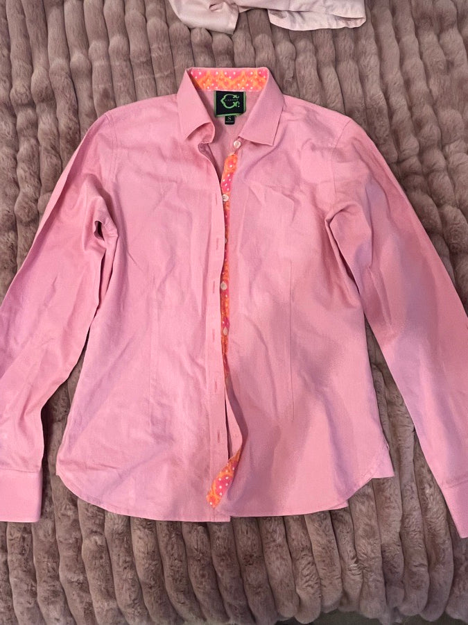 Other Pink longsleeve polo shirt