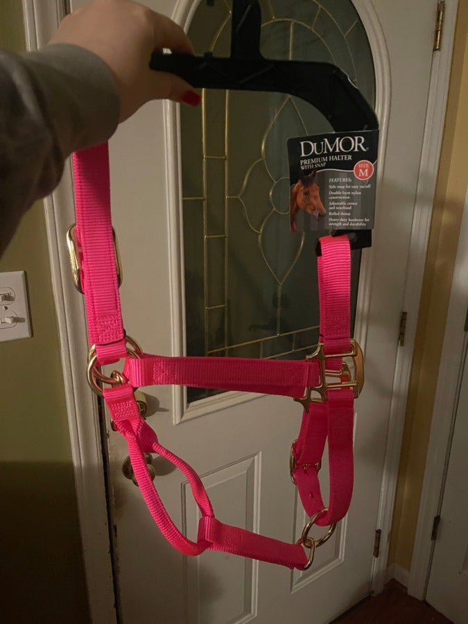 Hot Pink Nylon Halter