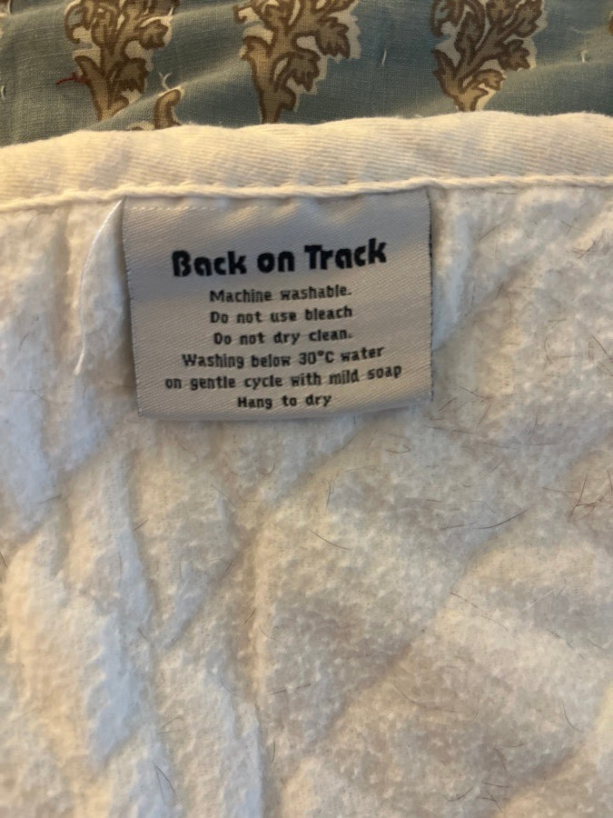 Back on Track Babg Pad White