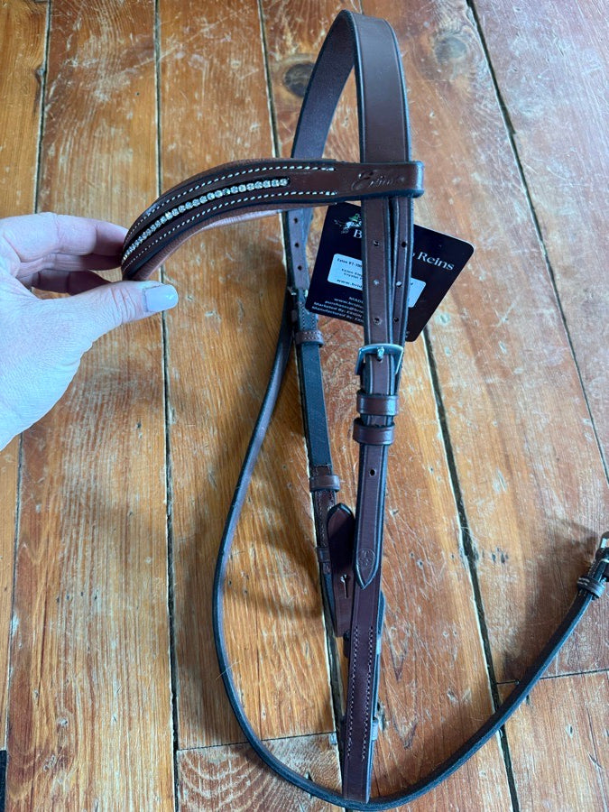 EXION Pony headstall with bling browband (2)