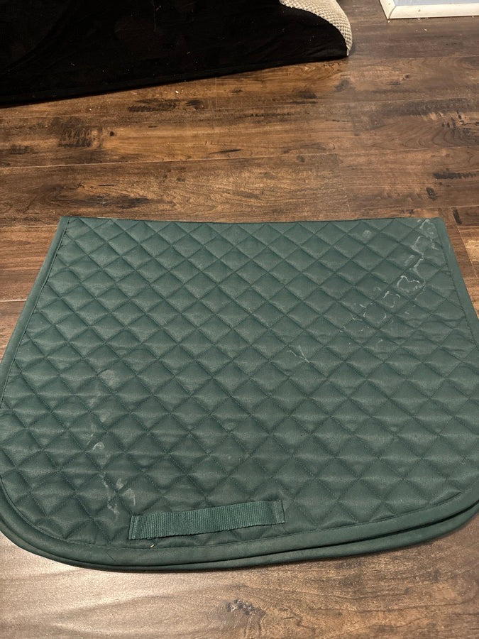 DOVER SADDLERY Hunter green Dover Saddlery pad (2)