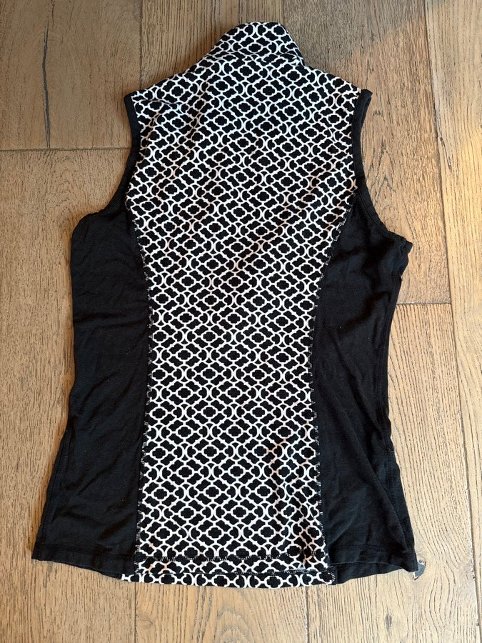 GOODE RIDER Goode Rider Sleeveless Half Zip Size Medium (4)