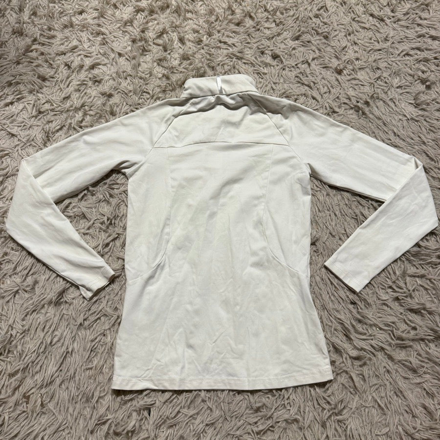 HORSEWARE IRELAND Child’s Size 9/10 Years White Horseware Long Sleeve Horseback Riding Show Shirt (3)
